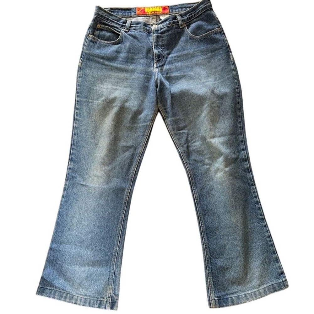 VTG Squeeze Bootcut Jeans‎ Women's 11 Blue Denim Vtg Style 5-Pocket some drag